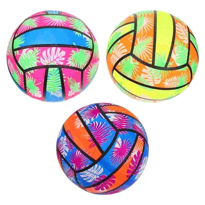3 Pcs outside Toys The Ball Inflatable Volleyball Children Beach Summer Water Playing Volleyballs