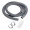 1M Universal Washing Machine Dishwasher Drain Waste Hose Extension Pipe Kit Bathroom Fixture Drain Hose Kit