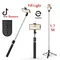 1.7M Long Extended Bluetooth Wireless Selfie Stick Live Stand Holder Tripod Foldable with Fill Light phone holderfor Smartphones
