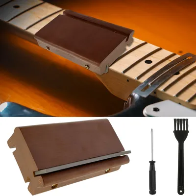 Guitar Fret File 3/23/35 Degree Guitar Fret End Beveling File Dressing Tool Guitar Fret Crowning End Bevel File Luthier Tools