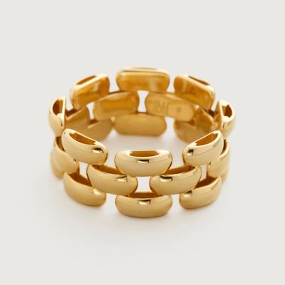 Gold Heirloom Chain Ring