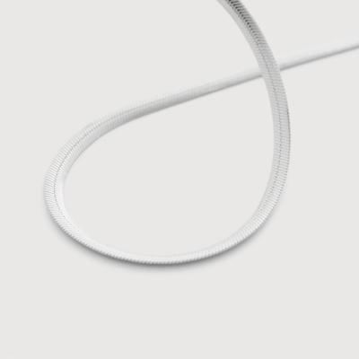 Sterling Silver Snake Chain Necklace 18'
