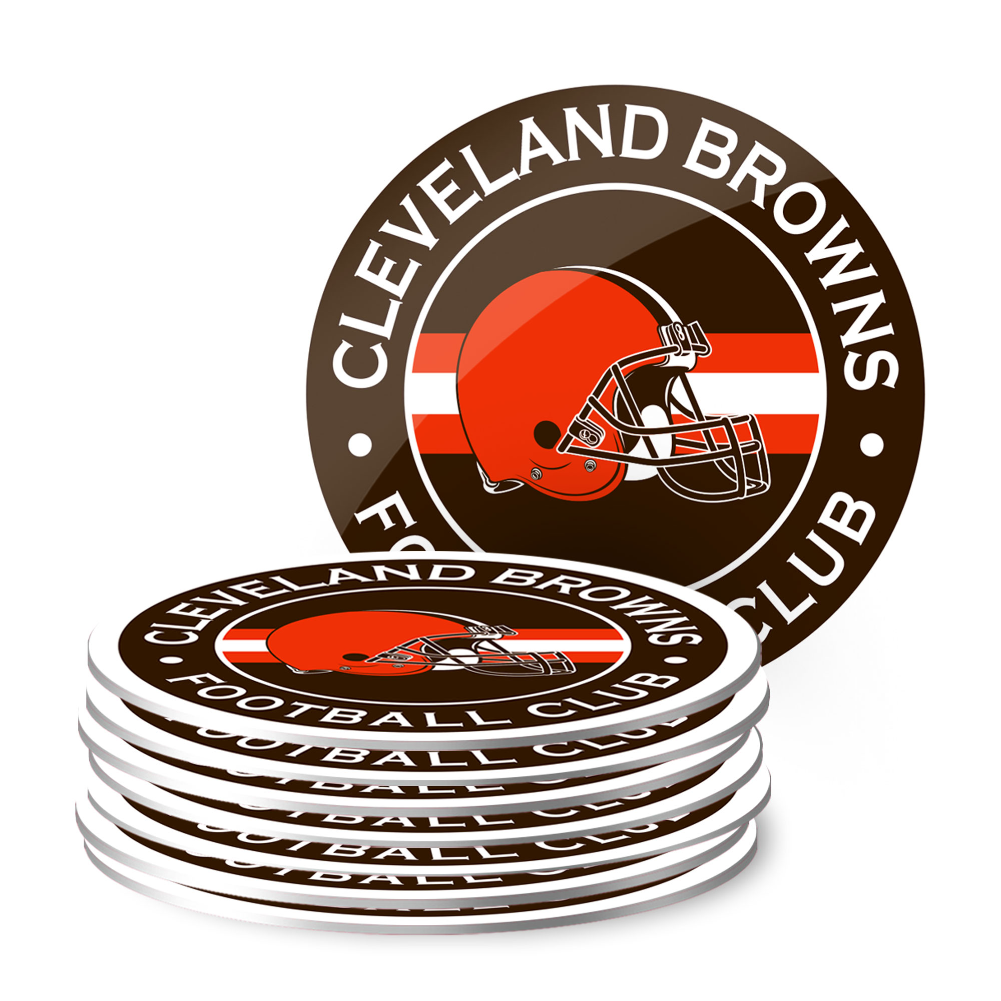 Cleveland Browns Untersetzer - 4er-Pack Image