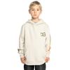 Hoodie DC SHOES "Hot Box", Kinder, Gr. 14(155-164cm), beige (pelican), 55% Baumwolle, 25% Baumwolle, 20% Polyester, Sweatshirts