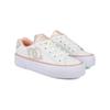 Sneaker DC SHOES "Chelsea Platform", Gr. 9,5(41), grau, blushing bride, 55.1% Leder, 44.9% Synthetikmaterial, Schuhe
