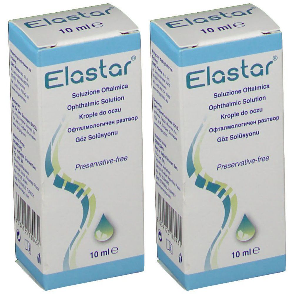 Elastar® Soluzione Oftalmica 2x10 ml Gocce oftalmiche