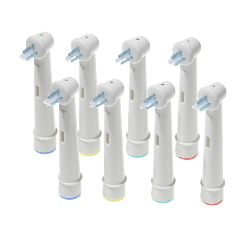 Zahnspangen-Bürstenköpfe mit Dupont-Borsten, interproximale Reinigung mit kieferorthopädischen Bürsten, sauberen Halterungen, Ortho- und Power-Spitzenkopf Image