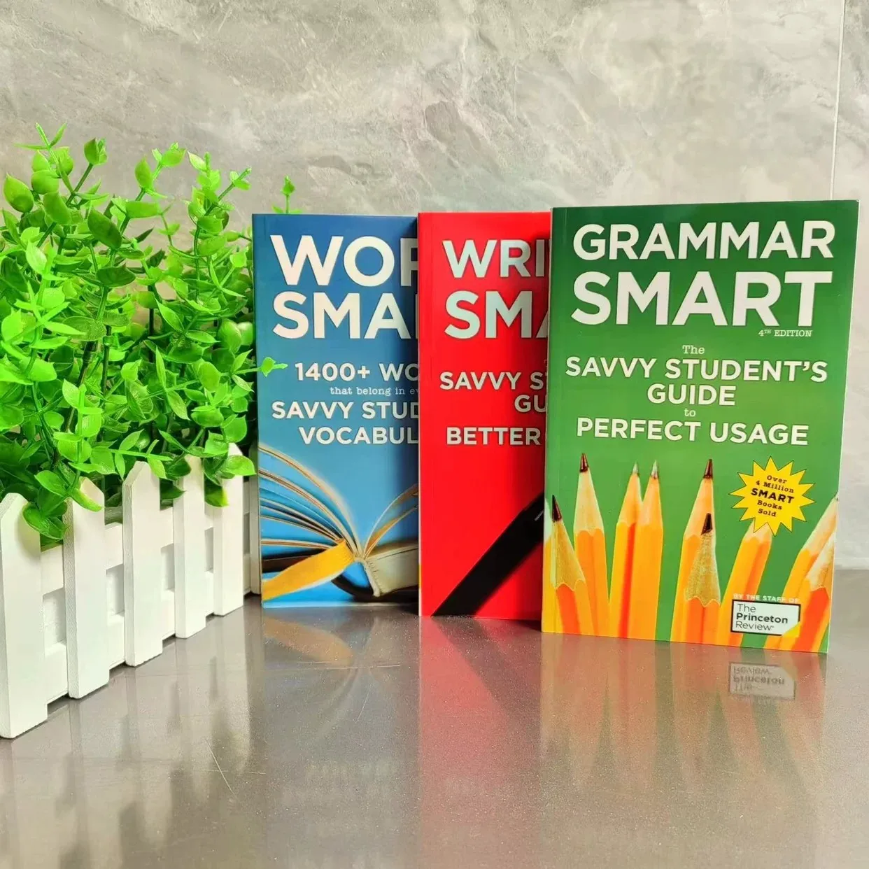 The Princeton Review Series Books Word Smart and Writing Smart Savvy Student's Guide Vocabulary English Book