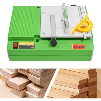 Mini Tischkreissäge 480W Dekupiersäge 220V Kleine Carving Machine Tragbare Tischsägen Image