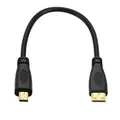 Cavo di collegamento Micro HDMI Mini HDMI compatibile con Micro HDMI Cavo di conversione Mini HD video HD 0,3 m 1 m 1,8 m