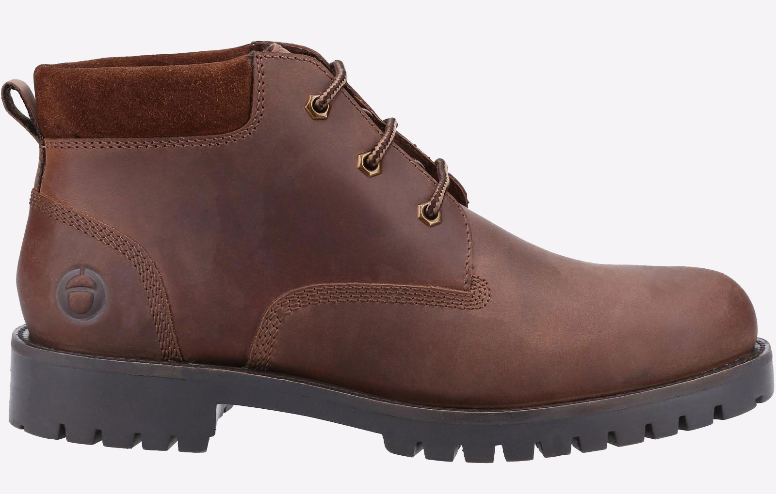 Cotswold Banbury Braune Herrenstiefel Aus Leder