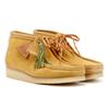 Clarks Originals Wallabee Wildleder Herren Stiefel in Goldbraun