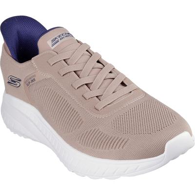 Skechers BOBS Sport Squad Chaos Solid Step Textile Herren Sneaker in Taupe Image