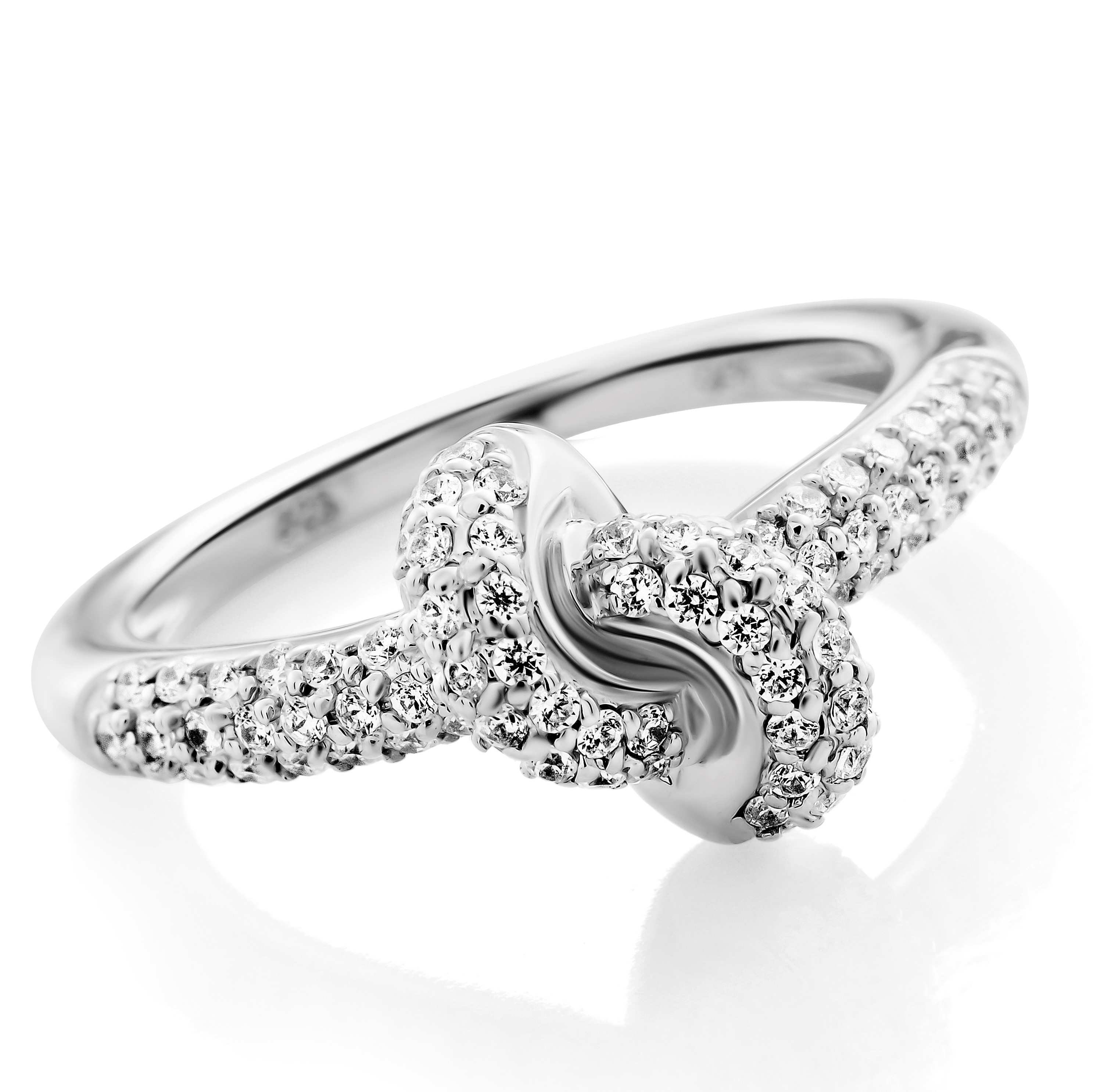 Orphelia 'Palma' Damen-Ring aus 925er Sterlingsilber – Silber ZR-7569 Image