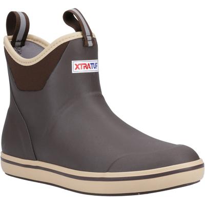 Xtratuf Ankle Deck Gummistiefel Chocolate/Tan Wellington Boots Image