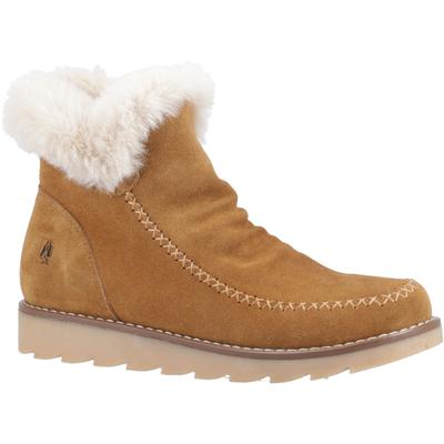 Hush Puppies Moira Wildleder Damen Tan Stiefel Image