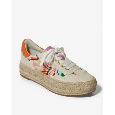 Boston Proper - Floral Raffia Sneaker - 10.0