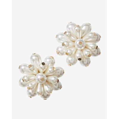 Boston Proper - Off White - Pearl Stud Earring