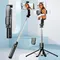2025 Portable selfie four tripod wireless remote control Mobile phone holder for video recording