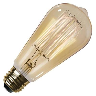 Feit Electric 17844 - 60 watt ST19 Medium Screw Base 2100K Warm White Clear Dimmable (CLEAR ST19 120V ORIGINAL SHAPE)