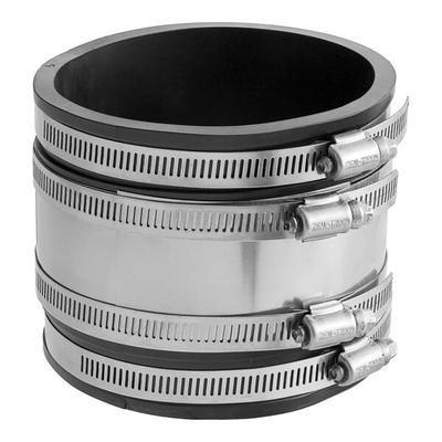 Fernco StrongBack 1056-44RC 4" x 4" Flexible PVC Coupling