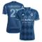 Men's adidas Navy Sporting Kansas City 2024 Diamonds Our Forever Authentic Player Jersey