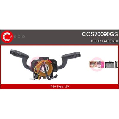 CASCO Lenkstockschalter 12V für CITROËN/PEUGEOT FIAT 1647648980 1612104180 735643392 CCS70090GS Image