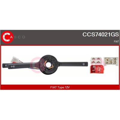 CASCO Lenkstockschalter 12V für FIAT 7550631 CCS74021GS Image