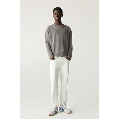 Slim Fit Jeans With Seam Details