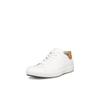 Sneaker ECCO "ECCO Soft 7 M", Herren, Gr. 47, braun (weiß, braun), Leder, sportlich, Schuhe, Freizeitschuh, Halbschuh, Schnürschuh mit heller Laufsohle