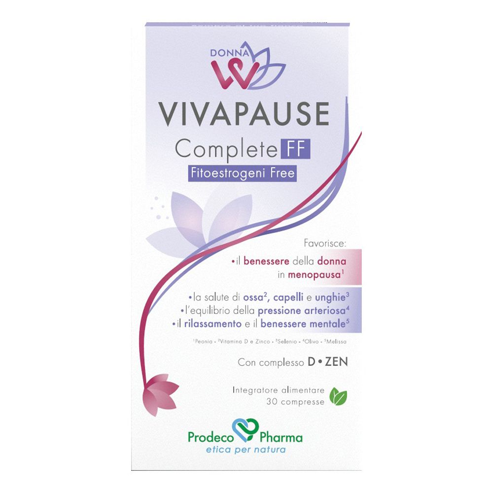 Donnaw Vivapause Complete Ff 30 Compresse 36 g