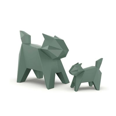 Vondom »Neko & Koneko« Origami Figur klein / Lackiert Hochglanz / Taupe 3104 Image