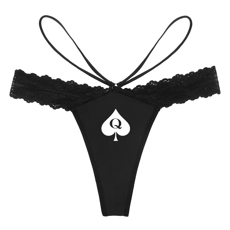 Königin der Spaten Frauen Sexy Spitze Dessous Versuchung G String Frech Unterwäsche für Frauen Sexy Höschen String Femme Sexy
