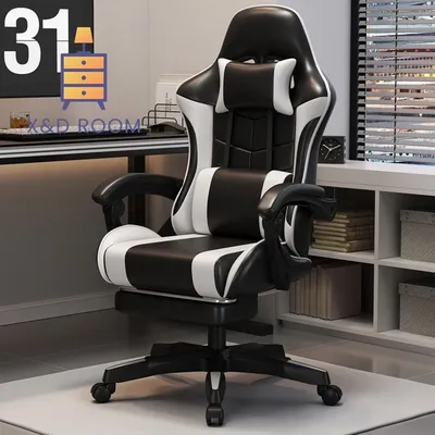 X&D Sponge Internet Cafe Esports Chair Internet Cafe Computer Chair Home Reclining Office Chair