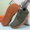 Breit zehe Barfuß Herren schuhe Gummi laufsohle Outdoor Freizeit schuhe geeignet für Fitness studio