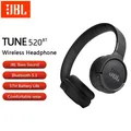 JBL Tune 520BT Cuffie on-ear wireless T520BT Bluetooth 5.3/Supporto vivavoce APP Cuffie pieghevoli per bassi profondi con microfono T520