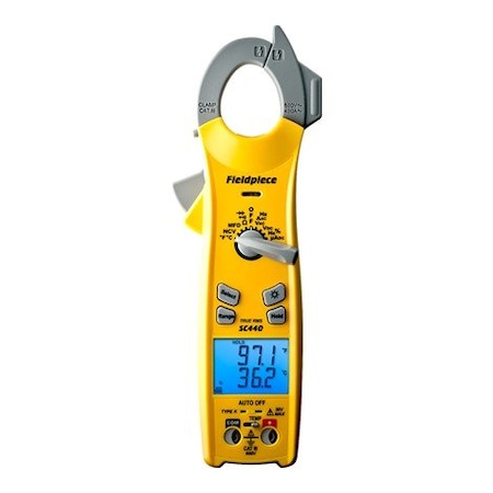 FIELDPIECE SC440 DigitalClampMeter,TRMS,400A,600VAC