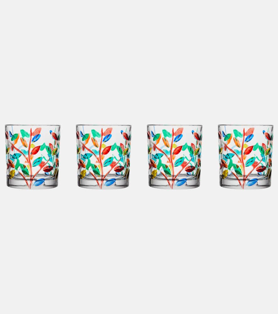 Les-Ottomans Floral set of 4 tumblers