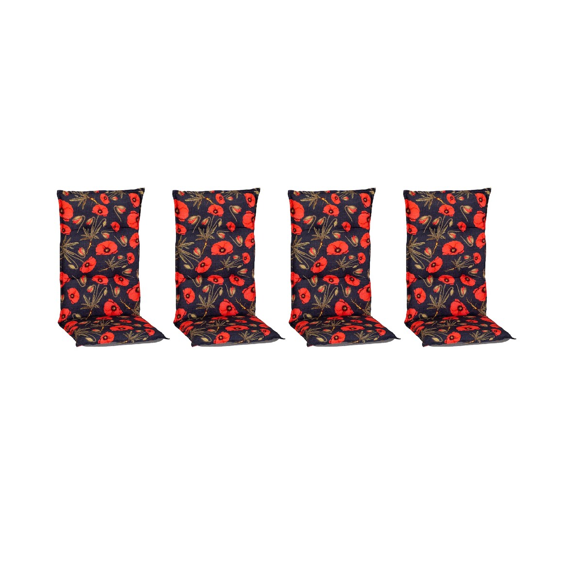 beo 4er Set Trondheim BE303 - Mohnblüte Image