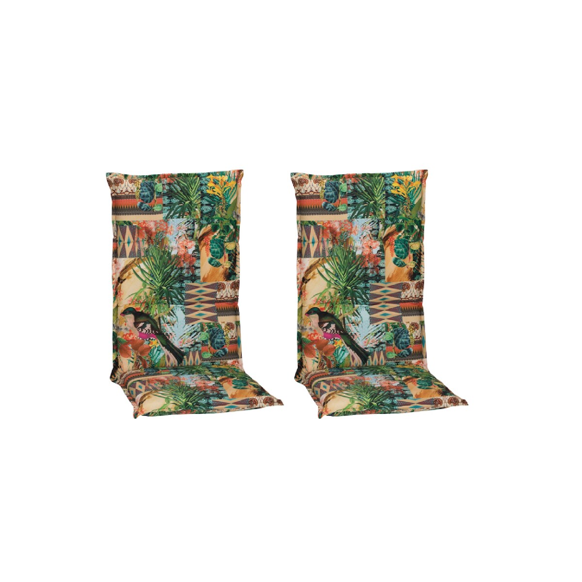 beo 2er Set Texas BE743 Dschungel Print mit Vogel Image