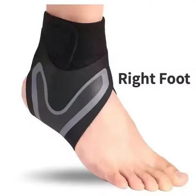 Adjustable Ankle Support Brace – Non-Elastic Compression Wrap for Injury Prevention, Sprain Protection Stability, Sports Fitness Protective Gear for Outdoor Activities
