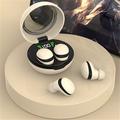 Cuffie Mini Wireless 5.3 per Sonno con Touch Biometrico Suono HiFi Stereo Display Digitale LED Cavo Antinodoso Auricolari Semi-Open-Back per Esercizio