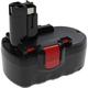 EXTENSILO batteria compatibile con Bosch GDS 18 V, GDS 18 V-HT, GHO 18 V attrezzo da lavoro,