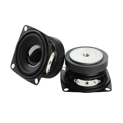 2Pcs/lot 53MM 2 Inch Speaker 4 Ohm 5W Full Range Mini Woofer Speakers DIY Bluetooth Audio Subwoofer