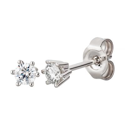 Orolino - Ohrringe 750/- Gold Brillant weiß 0,25ct. 1 ct Damen (728.99 € / 1 ct) Image