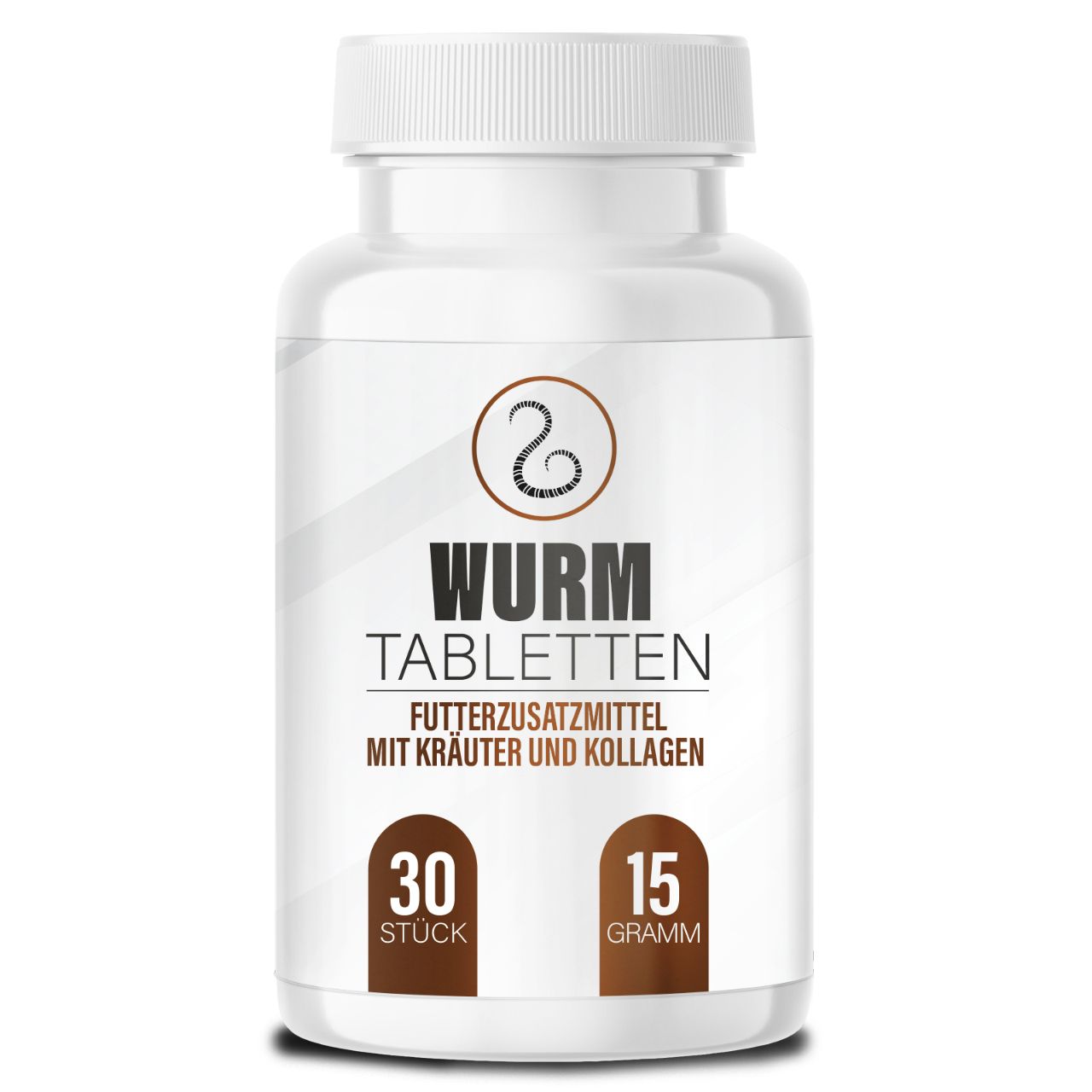 Saint Nutrition® Compresse di vermi | vermifugo per animali 30 pz