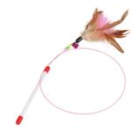Jouet amusant pour chat et chaton, accessoire de jeu pour animaux de compagnie, plume, fil,
