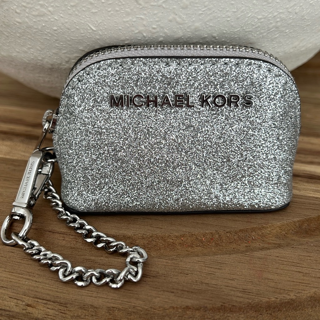 Michael Kors Bags | Cute. Mini Mk Keychain. | Color: Silver | Size: Os