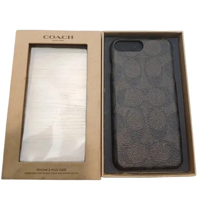 Coach Cell Phones & Accessories | Coach Iphone 8 Plus Case With Box Compatible With Iphone 7 Plus & 65 Plus | Color: Brown/Tan | Size: Os