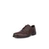 Schnürschuh ECCO "Helsinki 2", Herren, Gr. 47, braun (mokka), Glattleder, elegant, Schuhe, Freizeitschuh, Halbschuh, Schnürschuh mit herausnehmbarem Fußbett